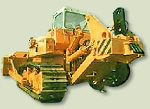 Трактор мелиоративный с бульдозерным и рыхлительным оборудованием ТМ-25.01Я