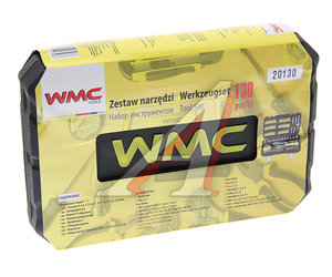 Изображение 4, WMC-20130 Набор инструментов 130 предметов слесарно-монтажный 1/4" WMC TOOLS