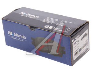 Изображение 3, MPO10 Колодки тормозные HONDA Accord (08-) (2.4), CR-V (05-06) (2.2) задние (4шт.) MANDO