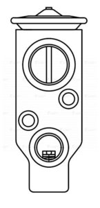Изображение 4, LTRV0578 Клапан CHEVROLET Lacetti расширительный кондиционера LUZAR