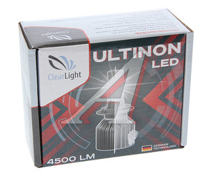 Изображение 3, CLULTLEDH7-2 Лампа светодиодная 12V H7 PX26d 4500Lm бокс (2шт.) CLEARLIGHT