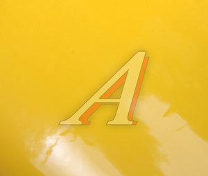 Изображение 1, ВПГ04(желтая) Пленка виниловая желтая глянцевая 1.52х0.5м 180мк