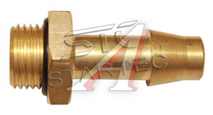 Изображение 1, INF.11.M16/14,5 Соединитель трубки ПВХ, полиамид М16х1.5/14.5 удлиненный прямой латунь STARTEC